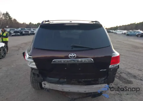 2012 Toyota Highlander Base V6 from USA, damaged, VIN 5TDBK3EH8CS138955